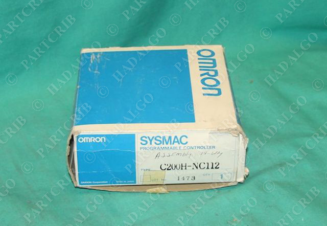 Omron Sysmac C200H-NC112 Programmable Controller 14-Way Assembly C200HNC112