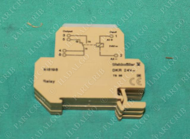 Weidmuller DKR 24V Series relay 818198 New