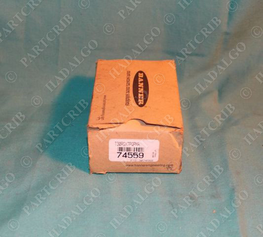 Banner, T30RGX7PQPMA, 74559, Sensor Switch Photoelectric EZ Light Indicator Light NEW