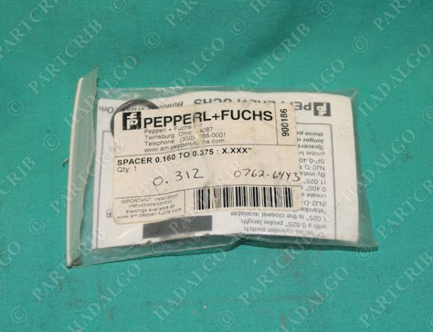 PepperL+ Fuchs 900186 Sensor Switch Spacer 0.160 To 0.375 NEW