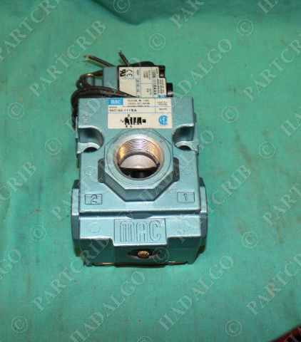 Mac 56C-62-111BA Solenoid Valve 130B-111BAAA 0889-0J8H Pneumatic Air Gas NEW
