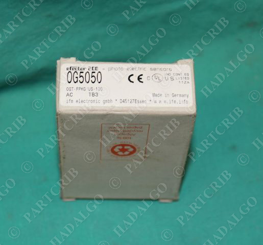 IFM Efector OGT-FPKG/US-100 Photoelectric Sensor OG5050 0G5050 NEW