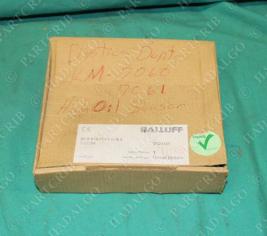 Balluff BCS018-PO-1-C-S 4 Capacitive Proximity Switch Sensor NEW