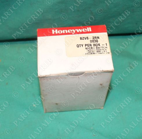 Honeywell Micro Switch BZV6-2RN 0030 Limit Switch NEW