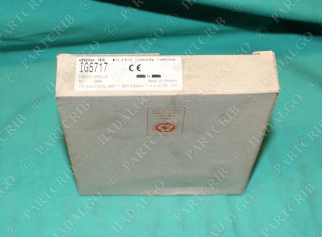 IFM, IG5717, IGB2005-ARKG/UP,  Efector Inductive Proximity Switch Sensor NEW