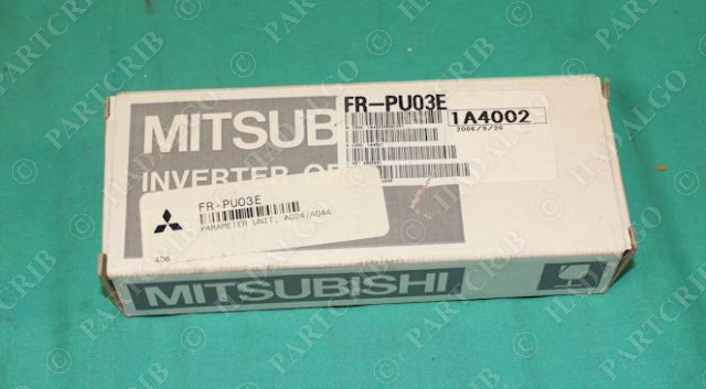Mitsubishi FR-PU03E Parameter Unit Keypad Programming Terminal Drive Inverter