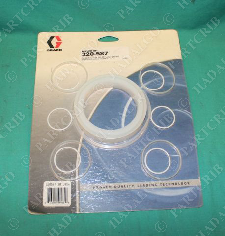Graco 220-587 Seal Kit for 220-557 and 220-551 Displacement Pump NEW