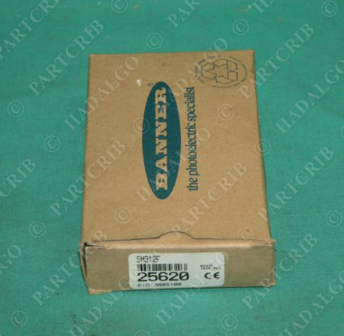 Banner, SM312F, 25620, Mini-Beam Photoelectric Sensor Switch NEW