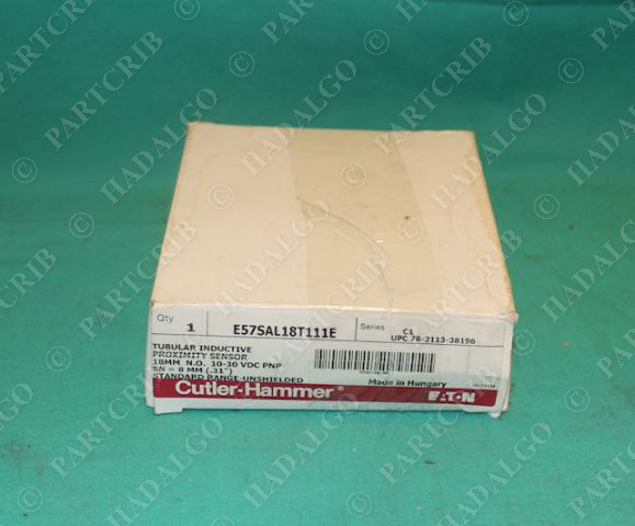 Cutler-Hammer, E57SAL18T11E, Proximity Sensor Sensor 10-30VDC Eaton NEW