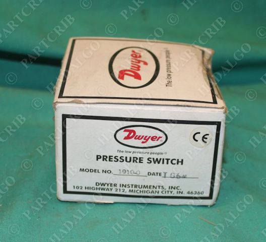 Dwyer, 1910-0, Differential Pressure Switch NEW
