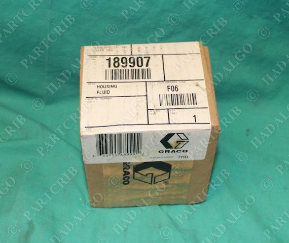 Graco, 189907, 189-907, Housing Fluid NEW