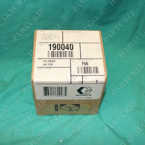 Graco, 190040, 190-040, Cylinder Air Top NEW