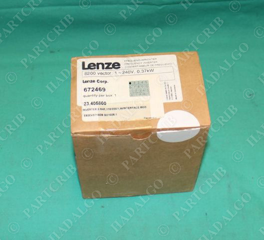 Lenze,  E82EV371_2B, Motor Drive VFD Frequency Inverter 00414832 45304612