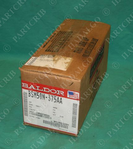 Baldor, BSM50N-375AA, Brushless AC Servo Motor NEW