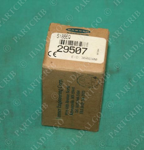 Banner, S186EQ, 29507, Photoelectric Sensor NEW