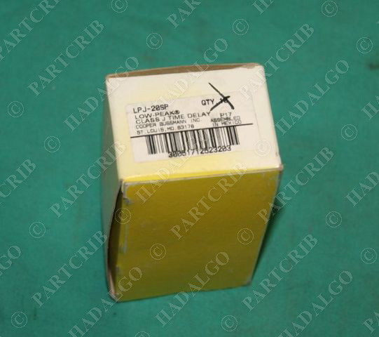 Bussmann, LPJ-20SP, Low Peak Dual Element Time Delay Fuse Buss Cooper 20a 20 amp
