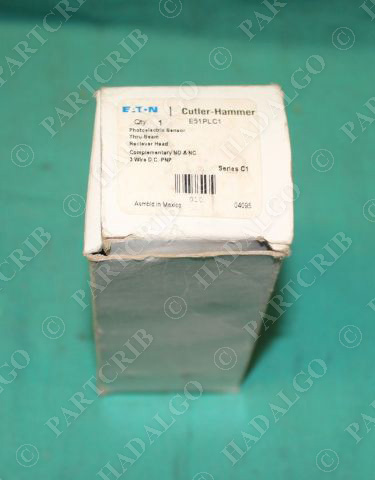 Cutler-Hammer, E51PLC1, Photoelectric Sensor NEW