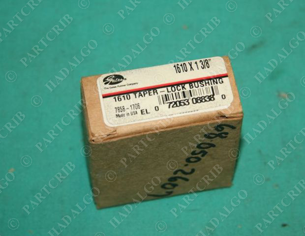 Gates, 7858-1706, Taper-Lock Bushing 1610 x 1-3/8