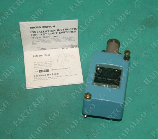 Honeywell, 205LS1, Micro Switch Limit Switch Roller Plunger NEW