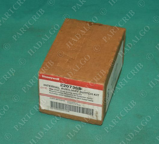 Honeywell, 220736B, Internal Auxiliary Switch Kit NEW