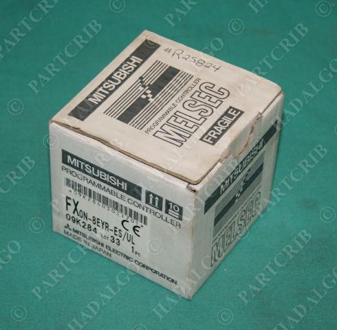 Mitsubishi, FXON-8EYR-ES/UL, Programmable Controller Melsec Output Module NEW