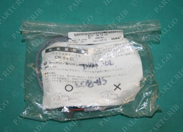 Sunx, CN-54-C5, Sensor Cable Plug Mating Connector NEW