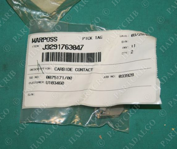 Marposs, J3291763047, Carbide Contact Gage Gauge Probe NEW