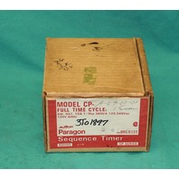 AMF Paragon CP-A-09-00-01 Sequence Timer 15Min Cycle 1/3HP NEW SD0878