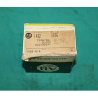 Allen Bradley, 1492-N18, Terminal Block Wire Wiring End Barrier 50/box NEW SD10723