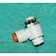 SMC, NAS3211F-N03-11, Flow Control Valve Press On Fitting Adjustable 3/8 .375 SMC, NAS3211F-N03-11, Flow Control Valve Press On Fitting Adjustable 3/8 .375