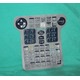 Motoman, NKS-301E, Yaskawa Teach Pendant Keypad Membrane NX100 Motoman, NKS-301E, Yaskawa Teach Pendant Keypad Membrane NX100