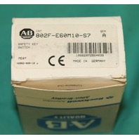 Allen Bradley, 802F-E60M10-S7, Safety Key Switch interlock SD2548