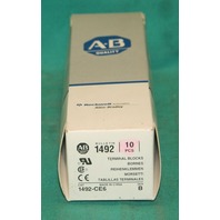 Allen Bradley, 1492-CE6, Terminal Blocks White wire wiring 10Pcs NEW SD2690