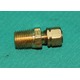 Parker, 68CA-4-4, Brass Male Connector Fitting Compression Align 1/4NPT x 1/4 Tube .25" Parker, 68CA-4-4, Brass Male Connector Fitting Compression Align 1/4NPT x 1/4 Tube .25"