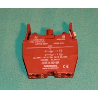 Siemens, 3SB14 00-0H, 3SB1400-0H, Push Button Switch Contact Block NEW SD3979