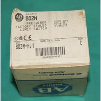 Allen Bradley, 802M-HJ1, Pre-Wired Limit Switch lever NEW SD4741