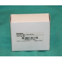 Siemens, 3TX7144-1E3, 15a 11 Pin Relay Octal Socket Plug Din Mount Rail NEW SD6364