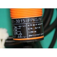 IFM Efector K15207 Proximity Switch KI-3015-FPKG/NI NEW
