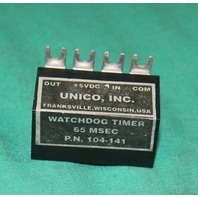 Unico, 104-141, Watchdog Timer 65MSEC 5VDC NEW Unico, 104-141, Watchdog Timer 65MSEC 5VDC NEW